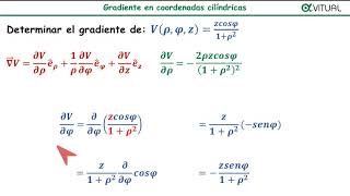 Gradiente en coordenadas cilíndricas 1 [upl. by Abott9]