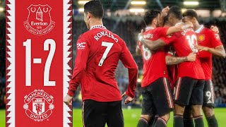 RONALDOS 700th CLUB GOAL 😍  Everton 12 Man Utd  Highlights [upl. by Yeuh]