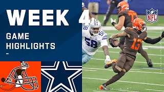 Browns vs Cowboys Week 4 Highlights  NFL 2020 [upl. by Oelc895]