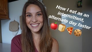 HOW I EAT AS AN INTERMITTENT ALTERNATE DAY FASTER [upl. by Trill]