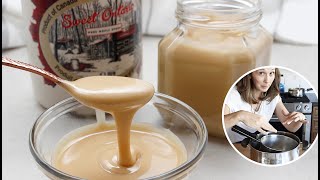 How to Make MAPLE CREAM 1Ingredient Recipe [upl. by Eiuqram]