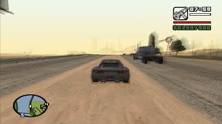 GTA San Andreas  Exports amp Imports  Cheetah official location [upl. by Dorkas]