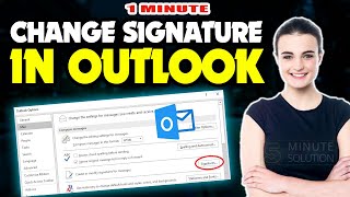 How to Add or Change Signature in Outlook 2024 [upl. by Erde]