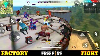 Garena free fire factory king  ff fist fight on factory roof  factory challenge gameplay  video t [upl. by Rusert69]