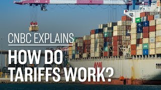 How do tariffs work  CNBC Explains [upl. by Jollanta]