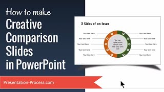 How to make Creative Comparison Slides in PowerPoint [upl. by Ybba]