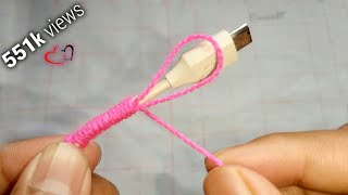 How to Protect your Charging amp Usb Cable 100 working [upl. by Nosdivad]