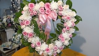 How to make open heart sympathy arrangement [upl. by Nolahs523]