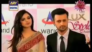 Atif Aslams wife Sara Bharwana First time Interview to media [upl. by Tengdin]