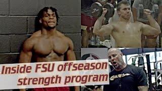 Inside Florida State Seminoles football strength program  ACC News [upl. by Navek482]