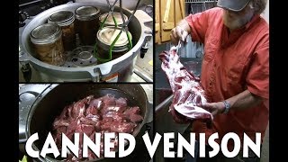 Venison Canning  All American Pressure Cooker Canner Team Fitzgerald [upl. by Nashbar889]