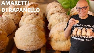 AMARETTI di rapanello ricetta amaretti [upl. by Depoliti]