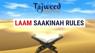 Theory Lesson 12  Laam Saakinah Rules  Tajweed Made Easy [upl. by Ahsik816]