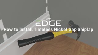 How to Install Timeless Nickel Gap Shiplap [upl. by Enomal717]