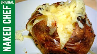 JACKET POTATO  Oven baked potatoes recipe  How to make [upl. by Krute843]