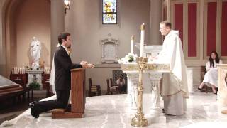 Catholic Wedding Ceremony at St Monicas Catholic Church in Santa Monica [upl. by Desdee]