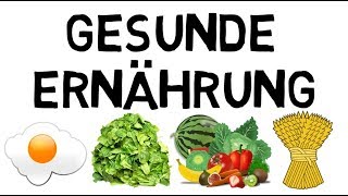 Gesunde Ernährung 10 Regeln DGE [upl. by Ludeman773]