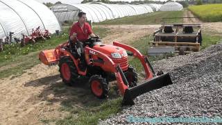 Kubota B1220 mit Frontlader [upl. by Mellar70]