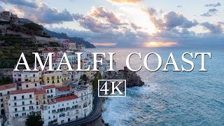 Amalfi Coast by Drone 4K [upl. by Yllim]