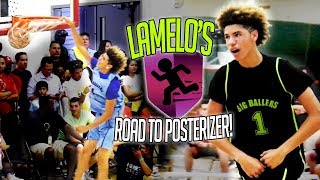 LaMelo Balls ROAD TO HIS FIRST DUNK How LaMelo Balls Dunking Ability EVOLVED In 220 Days [upl. by Aelrac]