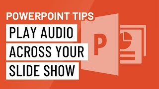 PowerPoint Quick Tip Play Audio Across Your Slideshow [upl. by Odiug]