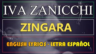 ZINGARA  Iva Zanicchi Winner Sanremo 1969 Letra Español English Lyrics Testo Italiano [upl. by Airetak]