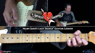 Tom Petty and The Heartbreakers  Mary Janes Last Dance Guitar Lesson [upl. by Eednyl240]