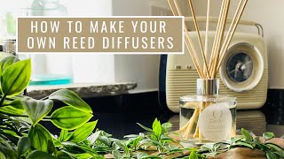 How To Make Your Own Reed Diffusers [upl. by Philipps560]