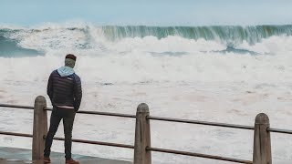 MASSIVE Waves In Cape Town Storm [upl. by Atnoved]