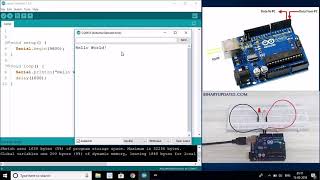 Arduino Serial Communication using UART [upl. by Other]