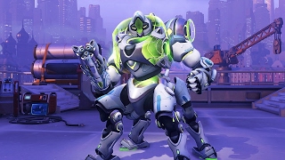 Overwatch Every Orisa Skin Emote Pose and Highlight Intro [upl. by Ahsilem253]