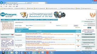 How to login on nprocure for tender [upl. by Erdnassac]