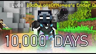 I Spent 10000 Days on Hypixel Skyblock [upl. by Gnep]