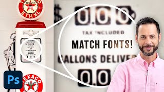 How to Match Fonts from Images in Photoshop [upl. by Gyasi724]