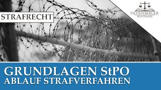 STRAFRECHT  StPO Ablauf Strafverfahren [upl. by Sinclare145]