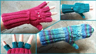 Fingerlinge Armstulpen MarktfrauenHandschuhe [upl. by Zita]