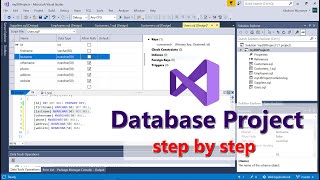 How to Create a Database Project in Visual Studio [upl. by Noerb776]