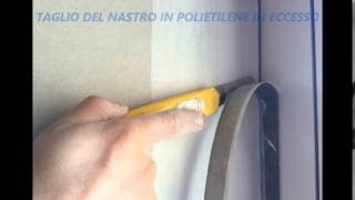 ISOLAMENTO ACUSTICO DI PARETE CON ISOLAST ® [upl. by Enrobso606]