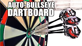 Automatic Bullseye MOVING Dartboard [upl. by Nyletak951]