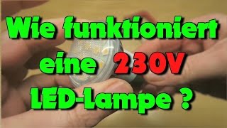 Wie funktioniert eine 230V LED [upl. by Giarla]