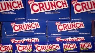 How Crunch Bars Are Made from Unwrapped  Food Network [upl. by Cleary]