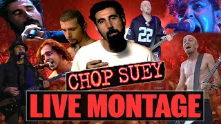 System Of A Down  Chop Suey LIVE MONTAGE 20012014 [upl. by Nodearb]