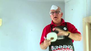 How To Repair Cracks In Plaster  DIY At Bunnings [upl. by Feliza]