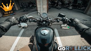 HarleyDavidson XL 1200X  Sportster FortyEight First Ride Review Too Harsh [upl. by Idolla276]