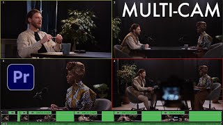 How to Edit Multi Cam Sequences Easily in Adobe Premiere Pro CC Tutorial [upl. by Sonya]