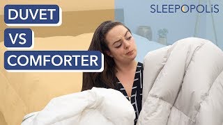 Duvet vs Comforter  Is There a Difference [upl. by Nylesor]