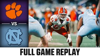 Clemson vs North Carolina Full Game  2022 ACC Football [upl. by Lenoyl505]