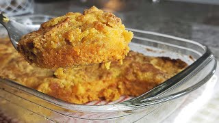 Easy PUMPKIN DUMP CAKE  Pumpkin Dump Cake Recipe  Pumpkin Dessert Idea [upl. by Alleuqcaj]