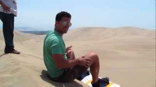 Sandboarding in Huacachina Peru [upl. by Kyla]