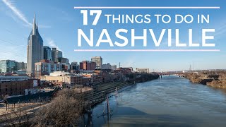 17 Things to do in Nashville Tennessee [upl. by Aihsatsan326]